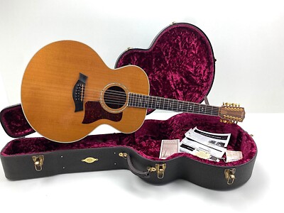 Taylor 855  acoustic guitar 12 string   1998   Fishman Stereo blender   great  