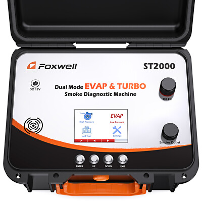 FOXWELL ST2000 KFZ Rauchmaschine Lecksuchgerät Auto EVAP Nebelmaschine Diagnose