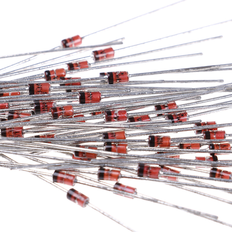 50pcs 1W 5.1V Zener diode 1N4733A 1N4733 IN4733A IN4733 5V1 volt DO-35 ...