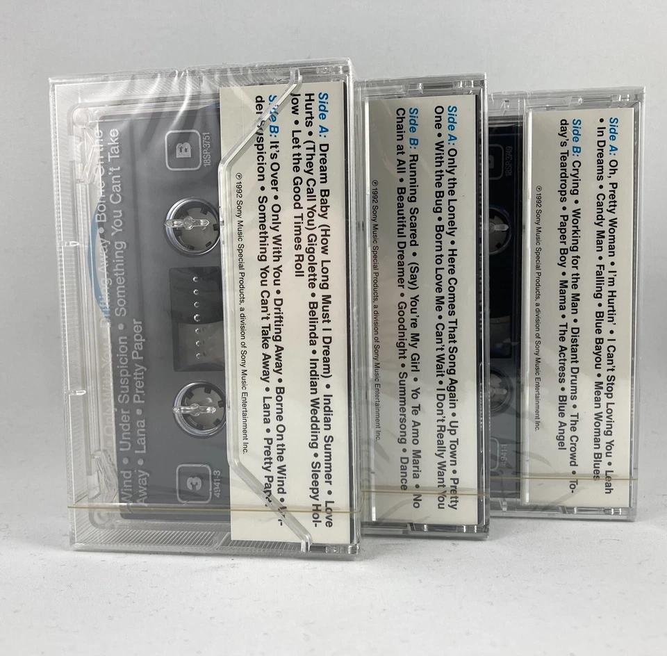 Roy Orbison Greatest Hits Readers Digest 3 Cassette Box Set NEW - Image 4 of 4