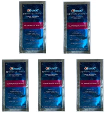 5 - CREST Glamorous 3D White LUXE Whitestrips Teeth Whitening Strips Whitener