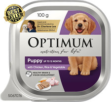 Chicken and Rice Wet Puppy Food 12 Cans Medium