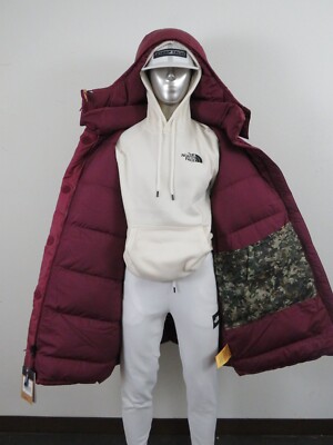 Womens 73 The North Face Parka Long 600-Down Warm Puffer Womens 73 The North Face Parka Long 600-Down Warm Puffer