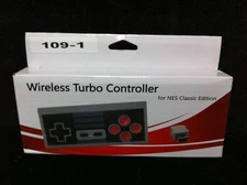 New NINTENDO 2.4GHz Wireless Turbo Controller Gamepad for NES Classic Edition 