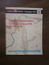 ICE MERP 1st Ed Northwestern Middle-Earth Gazetteer VG+