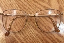 Wilshire Designs Eyeglasses Gold Metal Frame Mod 1221 G 52 18 145 Japan