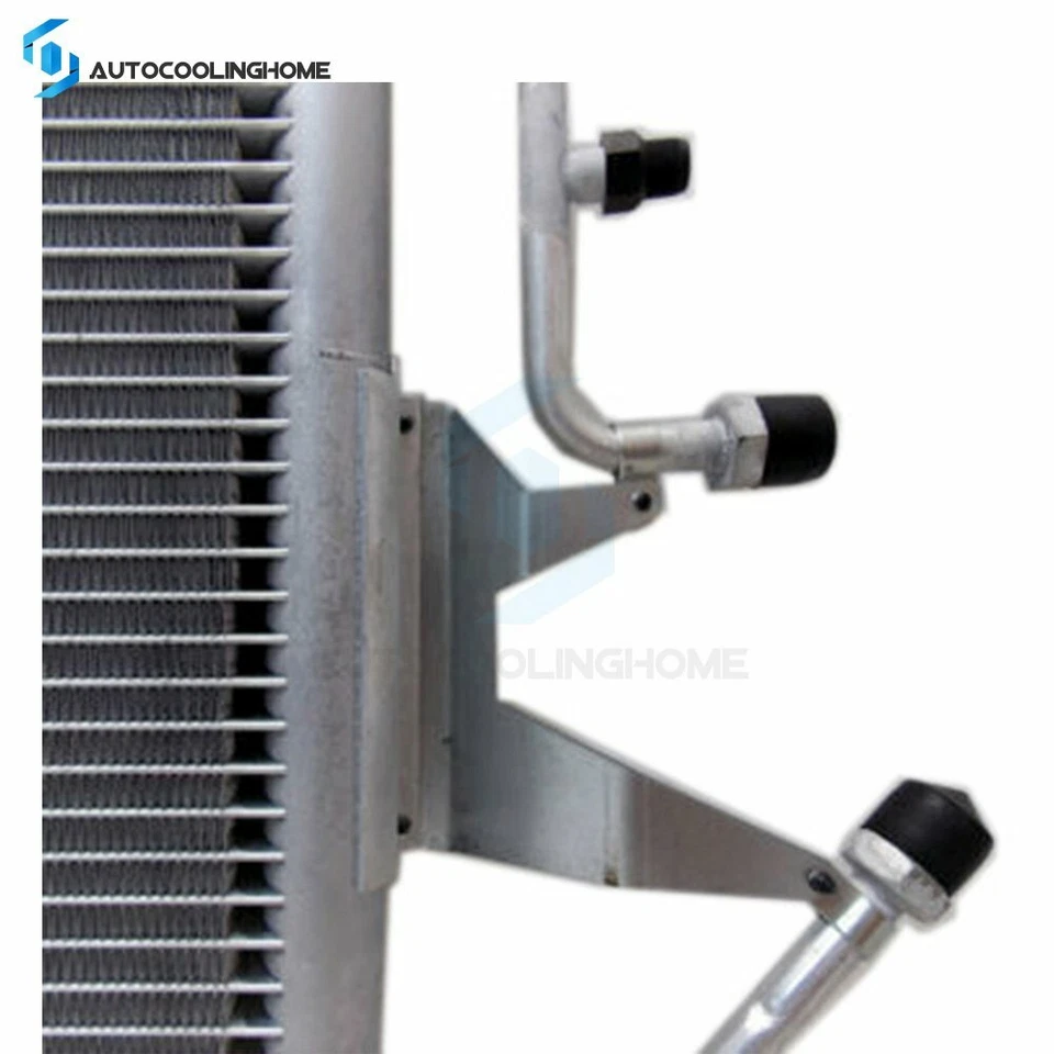 A/C AC Condenser Car Unit For 1996 1997-2000 GMC C1500 C2500 C3500 Aluminum Core - Image 3 of 4