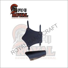 Medieval style leather arm bracers pair leather wrist guards pair new