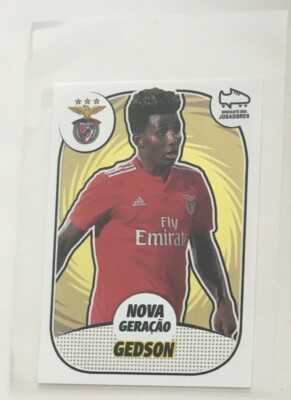 Bild Sticker Chrom NEUE GERACAO GEDSON FERNANDES ROOKIE BENFICA PANINI 2018/19