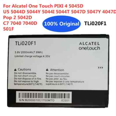 TLI020F1 2000mAh Litio Batteria Originale Alcatel TLI020F1 Per - Foto 7
