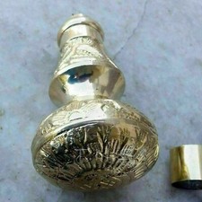 Designer Vintage Style Brass Knob Head Handle FOR Cane Walking Stick HANDLE Only