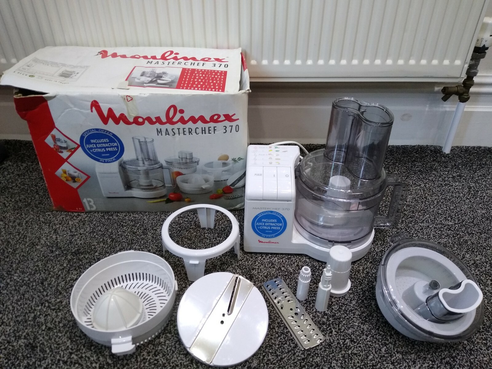 .Moulinex MasterChef 370 Food Processor.. eBay