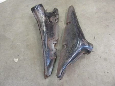 1951 1952 Buick Special interior under dash windshield defrost vent duct pair