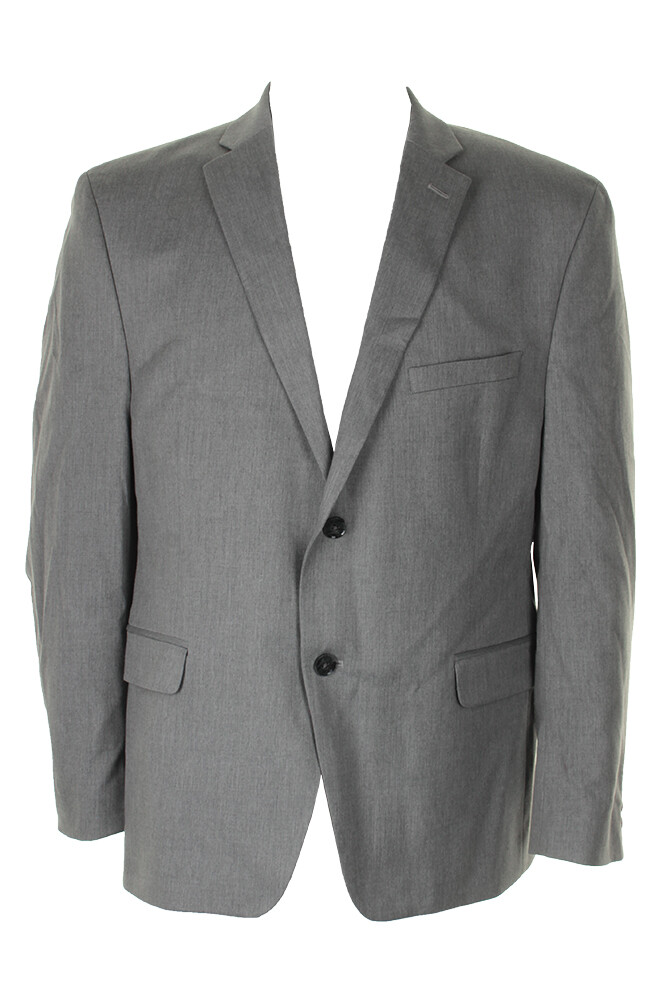 Alfani Mens Light Grey Slim Fit Stretch Performance Jacket 44S 15590₽