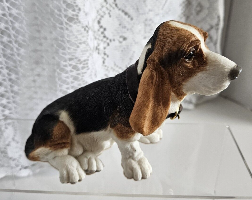 Barkers Hand Painted Bassett Hound Bertram Paw Print Collection eBay