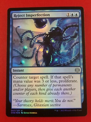 1x Reject Imperfection | FOIL | Phyrexia: All Will Be One | MTG Magic Cards