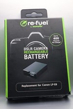 Digipower Re-Fuel Rechargeable Lithium-Ion Replacement Battery for Canon LP-E8