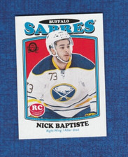 2016-17 OPC O-pee-chee Retro Rookie # 708 Nick Baptiste