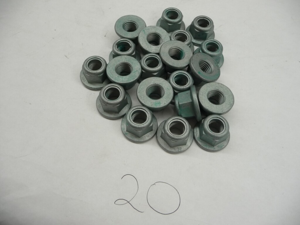 2009-2013 Lamborghini Gallardo Hexagon Collar Nut Set of 20 N10106402 OEM A1
