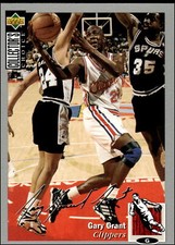 1994 Collector's Choice #223 Gary Grant Silver Signature Los Angeles Clippers