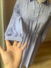 puple vintage polyester dress