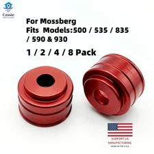 2/4/8 Pack Mossberg Tactical Shotgun Mag Follower 12 Ga Low-Drag High Vis Red US