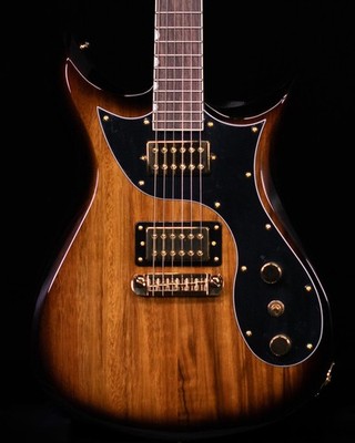 Gretsch Limited Edition Electromatic Black Limba CVT, Rosewood FB, Sunburst