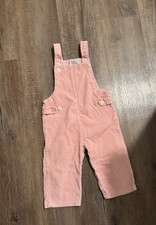 Neat & Nifty Vintage Pink Overalls 90s Baby Toddler One Piece Size 24 Months