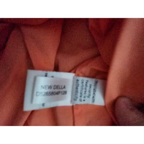 Diane Von Furstenberg Della Wrap Ruched Peach Dress ASO Eva Longoria Sz 10 DVF - Picture 9 of 14