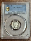 1916 D Mercury Silver Dime PCGS AG03 Key Date Coin Looks Nicer!! (Slab1276)