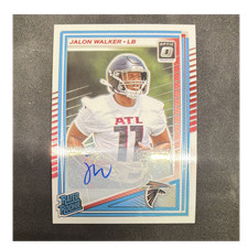 Panini 2025 Donruss Optic Jalon Walker Falcons Rated Rookie Auto Prizm /350