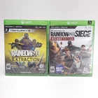 Rainbow Six Siege Tom Clancy's Deluxe Edition + Extraction Lot Xbox One Xbox X