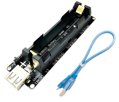 MTDELE 1Pcs Battery Holder V3 Shield 1 Development Board 3V/1A 5V/2A... 