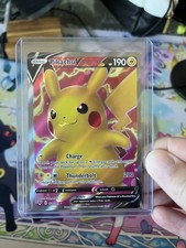 Pikachu V (Full Art) 170/185 Swsh04: Vivid Voltage Holo on eBay