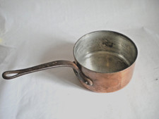 Vintage French Copper pan Havard Villedieu-les-Poêles 2mm 18.5cm 1.7kgs