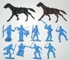 Marx 1960s Fort Apache Play Set 3680-3681 Pioneers