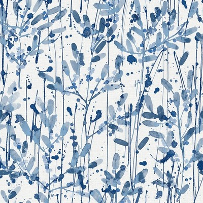 FD26237_Scott_Living_2 Branch Trail Navy Blau Weiß Edle Dekor Tapete