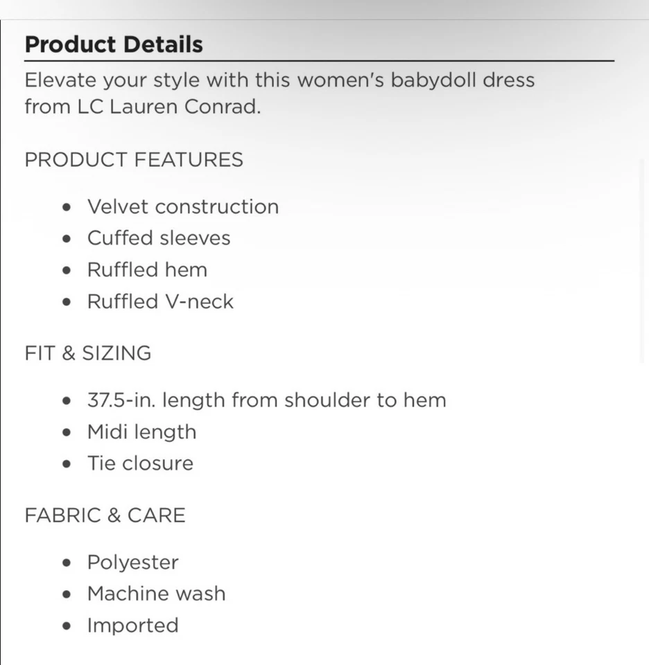 LC Lauren Conrad 连衣裙珠宝色绿色天鹅绒帽袖 XL 码假日派对 — 第 4/4 张图片