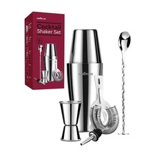 Set di Shaker Boston Premium 800ML 600ML con Cucchiaio