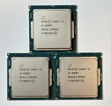 Lot of 3 - Intel Core i5-6500T, 2.5GHz Quad-Core SR2L8 , LGA 1151