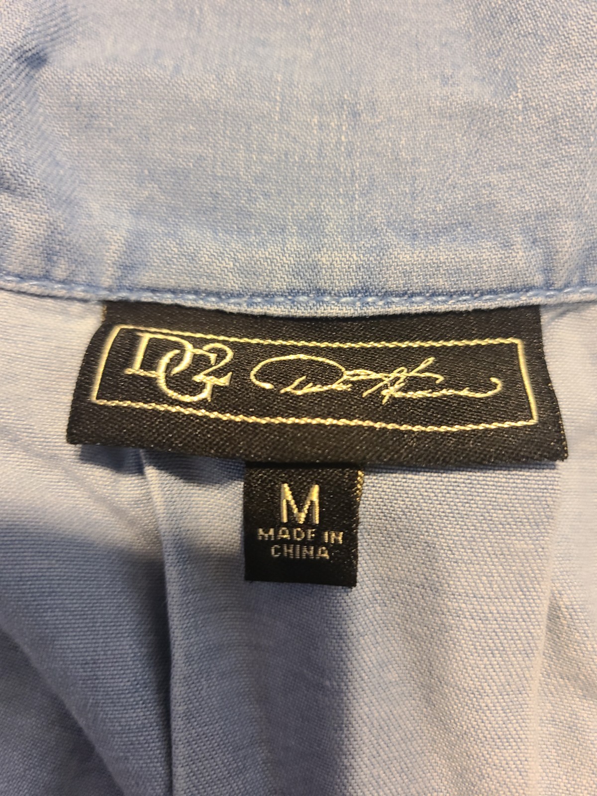 DG2 Women's Light Blue Button Front Basic Jacket … - image 2