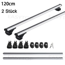 2x Dachträger universal 120cm Relingträger Gepäckablage Alu Fracht Gepäckträger