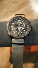 Citizen Promaster Sky CB5007-51H Chronograph Men's Watch Used w/Spare belt