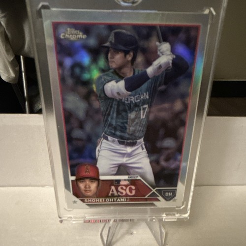 Shohei Ohtani 2023 Topps Chrome Update All-Star Game Insert #ASGC-6 Angels
