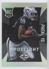 2013 Panini Limited Phenoms Spotlight Silver 35/49 Brice Butler #161 1be