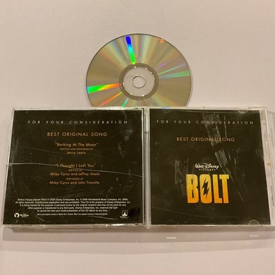 Disney BOLT FYC Promo CD Best Original Song Miley Cyrus Jenny Lewis Awards OOP