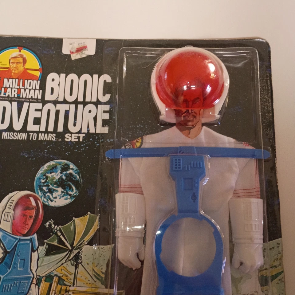 MOC MINT ON CARD SIX MILLION DOLLAR MAN MISSION TO MARS OUTFIT KENNER 1977 65050 - Image 4 of 4