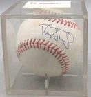 Darryl Strawberry Autographed NL White Baseball