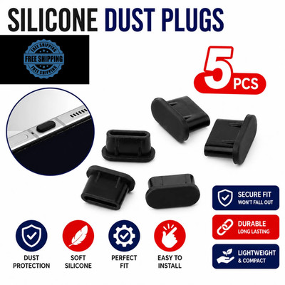 Silikon Staub Stecker Typ C Ladebuchse Schutz Stopper Kappe Cover für iPhone