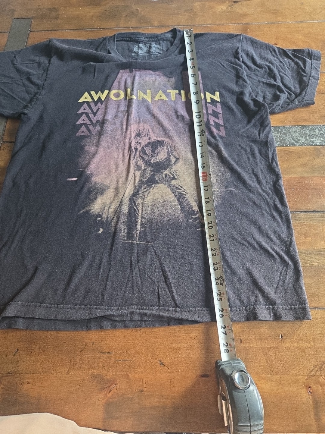 Official AWOLNATION 2013 Spring Break Tour Shirt Large L Double Sided Concert T image 6